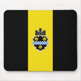 Stadtflagge von Pittsburgh (Pennsylvania) Mousepad