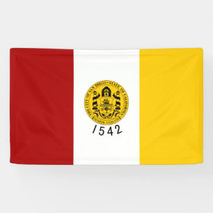 Stadtflagge von San Diego (Kalifornien) Banner
