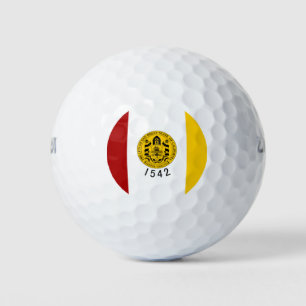 Stadtflagge von San Diego (Kalifornien) Golfball
