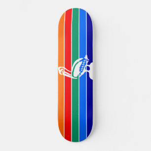 Stadtflagge von St. Petersburg (Florida) Skateboard
