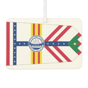 Stadtflagge von Tampa Autolufterfrischer