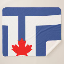 Stadtflagge von Toronto (Kanada)