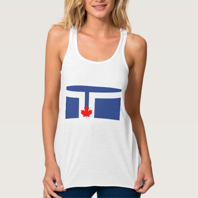 Stadtflagge von Toronto (Kanada) Tank Top (Vorderseite)