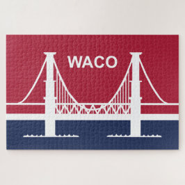 Stadtflagge von Waco (Texas, USA)