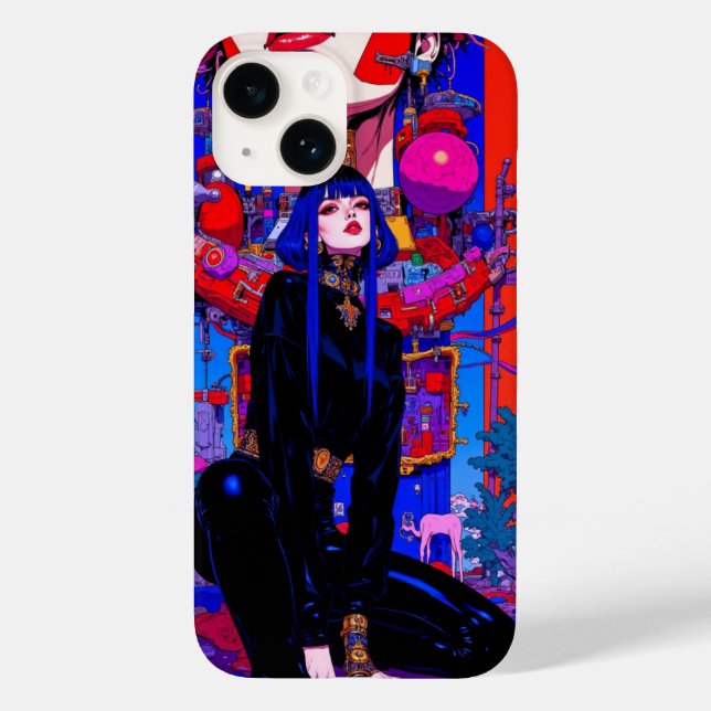 Stadtfrau Case-Mate iPhone 14 Hülle (Rückseite)