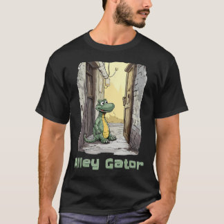 Stadtgator Sumpfkreatur Kommt In Die Stadt Urban T-Shirt