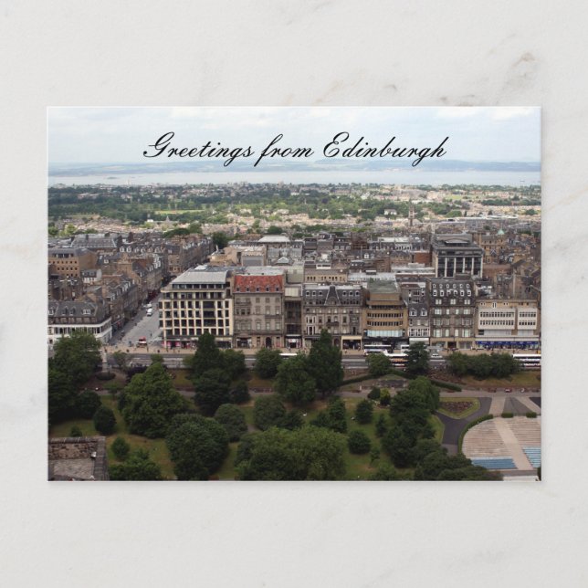 Stadtgrüße Postkarte (Vorderseite)