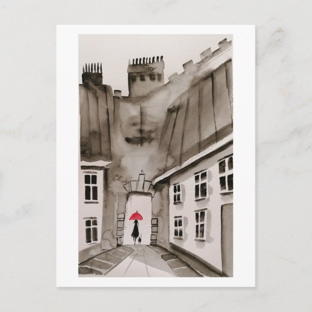 Städtische Bewohner Art Postkarte 6 (Vorderseite)