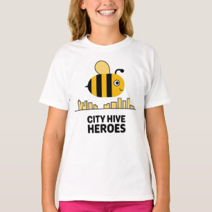 Städtische Bienenwanderung - Beekeeper-Streetwear T-Shirt