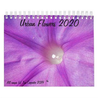 Städtische Blume 2020-Kalender Kalender