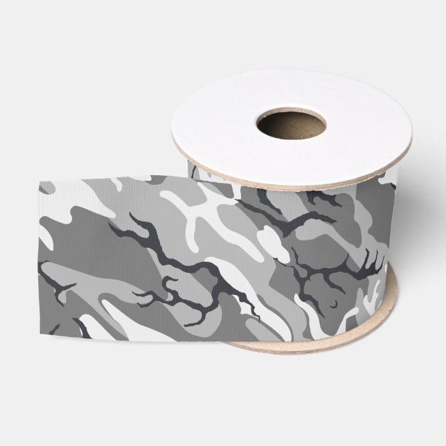 Städtische Camouflage Ripsband (Spule)
