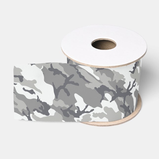 Städtische Camouflage Ripsband (Spule)