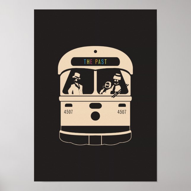 Städtische Fee - U-Bahn in Toronto Poster (Vorne)