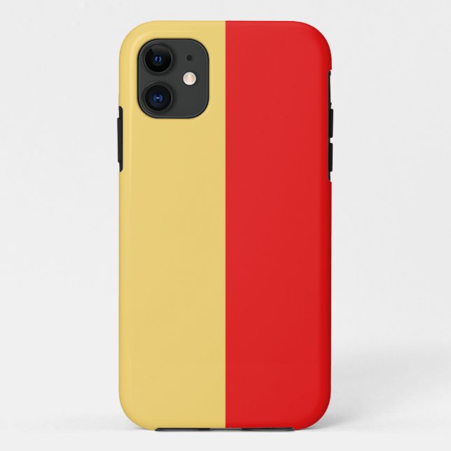 Städtische Flagge von Neapel - Symbol napoli Case-Mate iPhone Hülle (Rückseite)