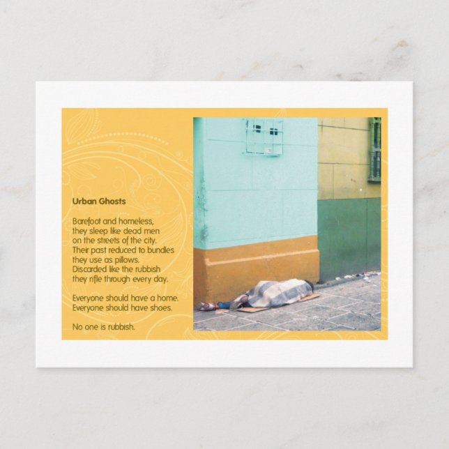 Städtische Geister Postkarte (Vorderseite)