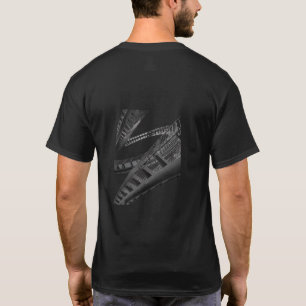 Städtische Geometrie Abstrakte Architektur Grafik T-Shirt