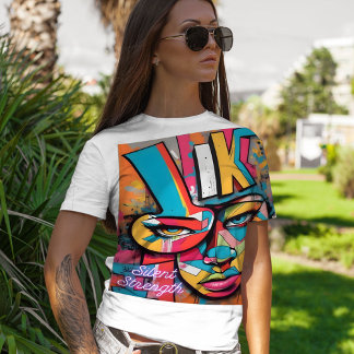 Städtische Graffiti Art T-Shirt T - Shirt