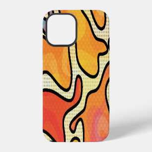 Städtische Graffiti: Nahtlose Kunsttextur. iPhone 12 Hülle