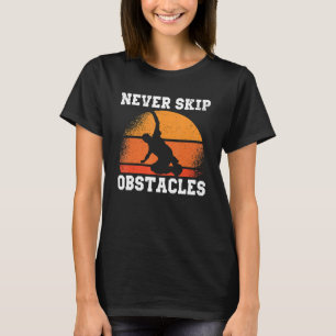 Städtische Gymnastikmauer Rafting for Traceur Park T-Shirt