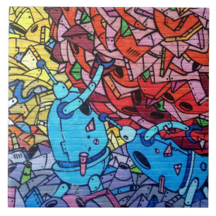 Städtische Kunst 12. Fliese