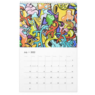 Städtische Kunst 2022 Kalender