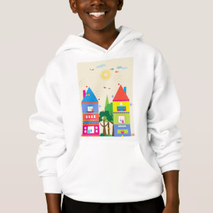 Städtische Landschaft Hoodie