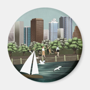 Städtische Landschaft Magnet