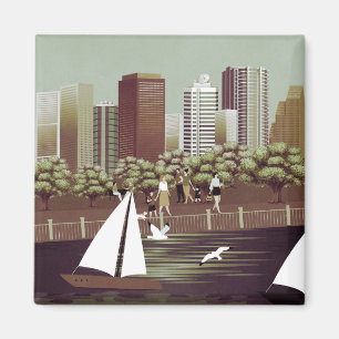 Städtische Landschaft Magnet