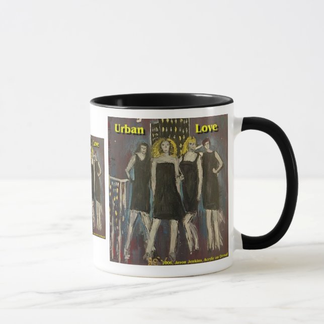 städtische Liebe Tasse (Rechts)