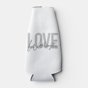 Städtische, moderne, einfache, coole Design-Liebe Flaschenkühler