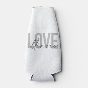 Städtische, moderne, einfache, coole Design Liebe Flaschenkühler