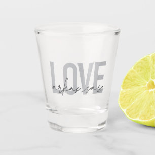 Städtische, moderne, einfache, coole Design Liebe Schnapsglas