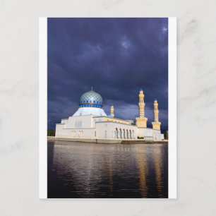 Städtische Moschee in Kota Kinabalu Malaysia Postkarte