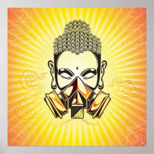 Städtische Reinigung Poster