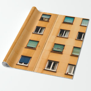 Städtische Sicht auf die Stadt Bilbaoapartment, ar Geschenkpapier