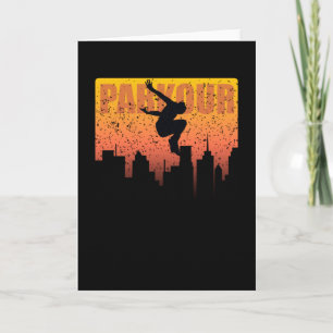 Städtische Sportarten Parkour Street Jumper Skylin Karte