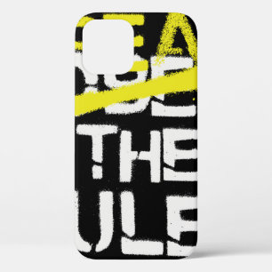 Städtische Straßenkunst brechen die Regeln Stenogr Case-Mate iPhone Hülle