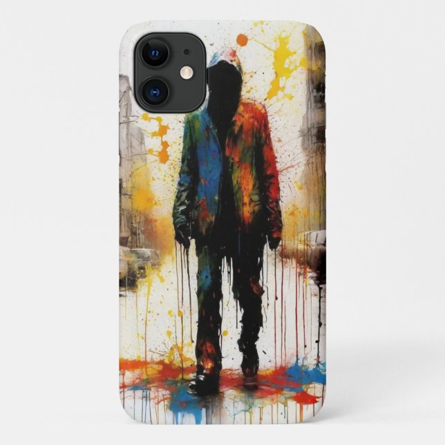 Städtische Street Art Tropfen Malerei Case-Mate iPhone Hülle (Rückseite)