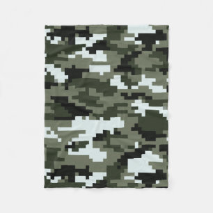 Städtische Tarnung/Camouflage mit 8 Fleecedecke