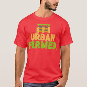 Städtischer Bauer Idee für Gartenliebhaber T-Shirt