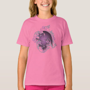 Städtischer Fantasie-Pflaumen-GreifGrunge scherzt T-Shirt
