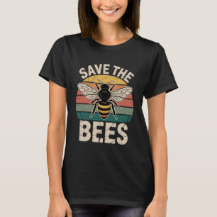 Städtischer Imker lokale Bestäuber Rette die Biene T-Shirt