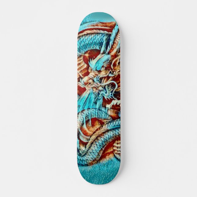 Städtischer Ninja Drache-kundenspezifisches Skateboard (Vorne)