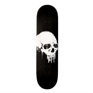 Städtischer Schädel Skateboard