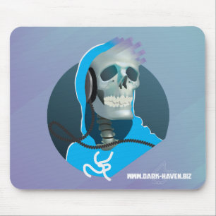 Städtischer Sensenmann Mousepad