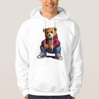 Städtischer Teddybär Hoodie