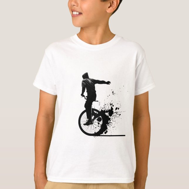 Städtischer Unicycle T-Shirt (Vorderseite)