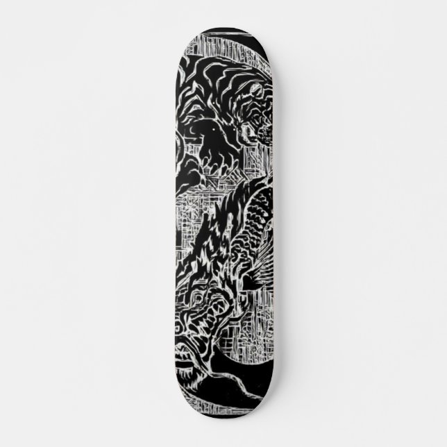 Städtischer Untergrund-japanische Skateboard (Vorne)