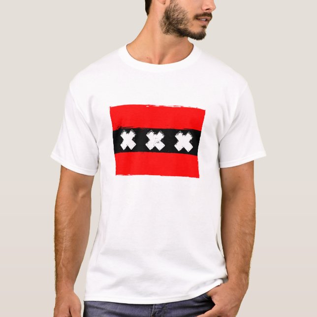 Städtisches Amsterdam T-Shirt (Vorderseite)