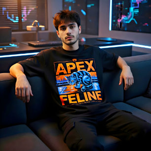 Städtisches Katzenliebhaber-Straßenkunst-Geschenk- T-Shirt